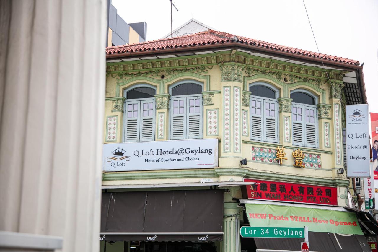 Q Loft Hotels@Geylang Singapore Exteriör bild